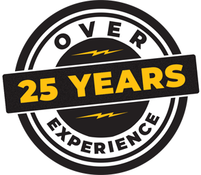 Over 25 years experience